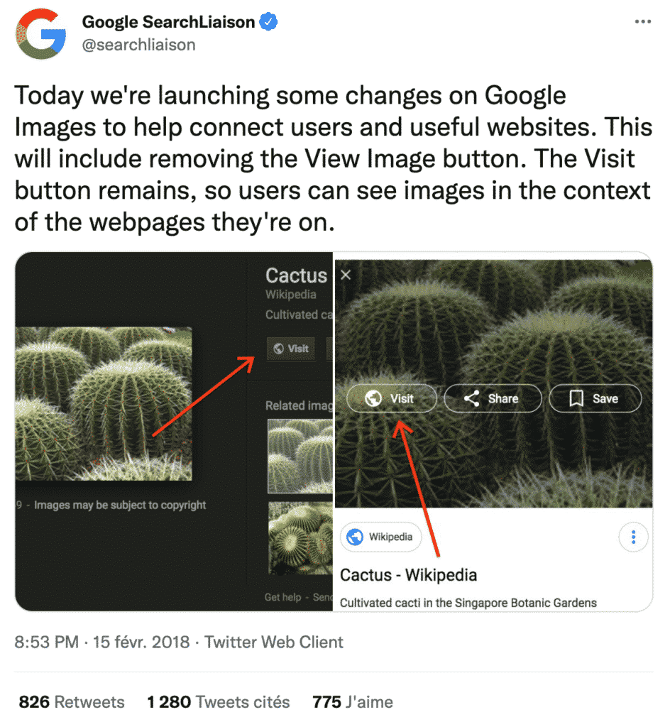 Le SEO permet d'améliorer votre visibilité sur Google Images